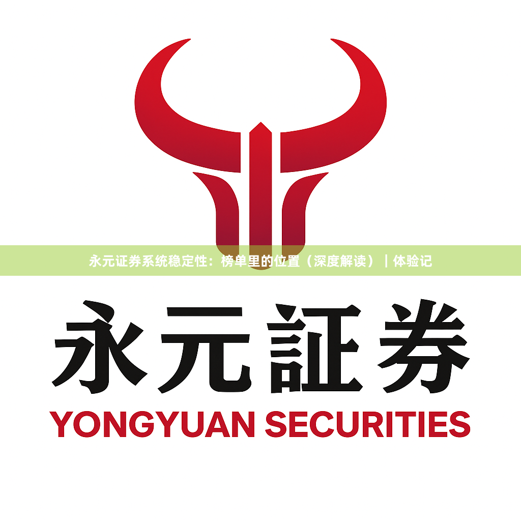永元证券系统稳定性：榜单里的位置（深度解读）｜体验记