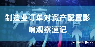 制造业订单对资产配置影响观察速记