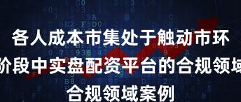 各人成本市集处于触动市环境的阶段中实盘配资平台的合规领域案例